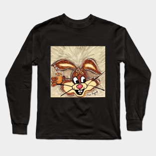 Nestle Chocolate Milk Quik Bunny Long Sleeve T-Shirt